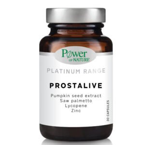 Power Health Power Of Nature Platinum Range Prostalive Συμπλήρωμα για την Υγεία του Προστάτη 30 κάψουλες