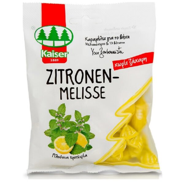 Kaiser 1889 Zitronenmelisse Καραμέλες με Μελισσόχορτο & 13 Βότανα 75gr