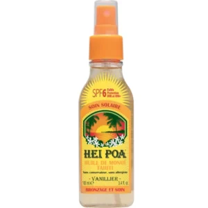 Hei Poa Tahiti Monoi Oil SPF6 Vanilla Spray 100ml