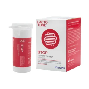 Innovis Lactotune Stop, Συμπλήρωμα Διατροφής για Πρόληψη & Αντιμετώπιση της Οξείας Διάρροιας 6 Caps