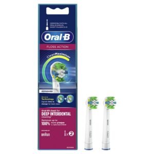 Oral-B Floss Action CleanMaximiser Ανταλλακτικές Κεφαλές για Ηλεκτρική Οδοντόβουρτσα 80950 2τμχ