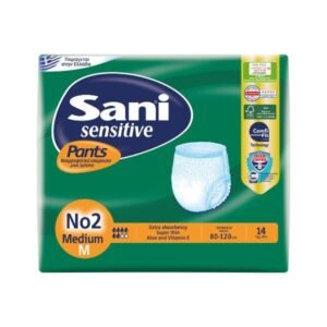 Sani Sensitive Πάνες Βρακάκι Ακράτειας Medium 14τμχ