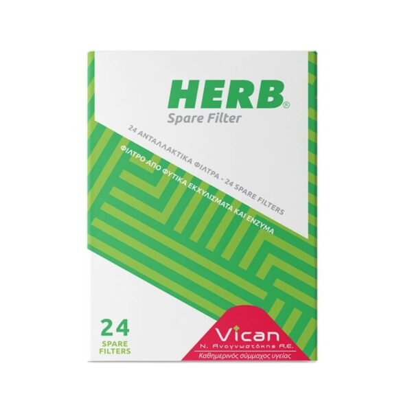 Vican Πίπες Τσιγάρων Herb Spare Filter 24τμχ