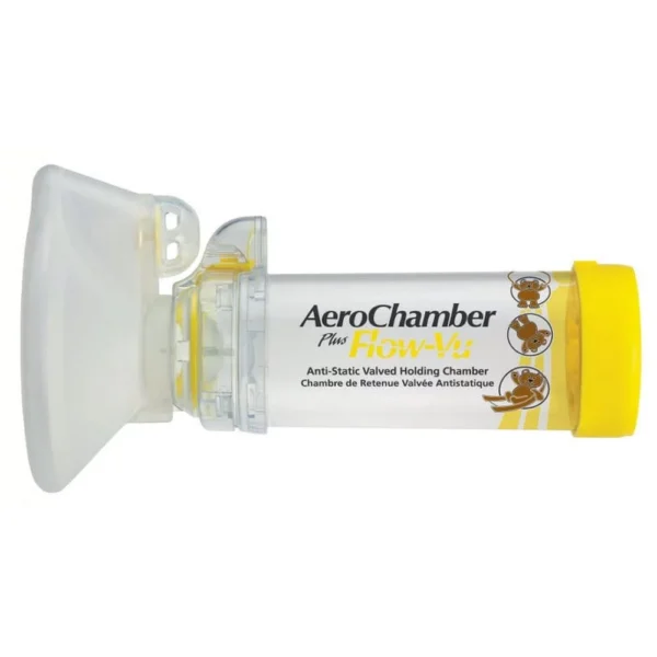 AeroChamber Plus Παιδιών με Επιστόμιο Παιδική Μάσκα για 1-5 ετών, 1 τμχ