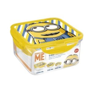 Stor Πλαστικό Παιδικό Σετ Φαγητού 1.4lt Minions