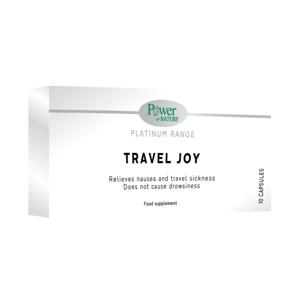 Power Health Power Of Nature Platinum Range Travel Joy Για τη Ναυτία του Ταξιδιού 10caps