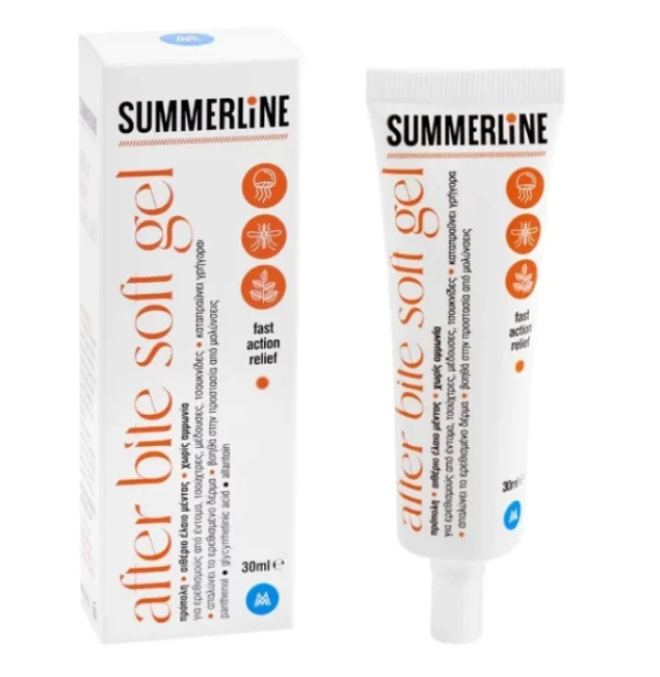 Medisei Summerline Gel για Μετά το Τσίμπημα σε Σωληνάριο Κατάλληλο για Παιδιά 30ml