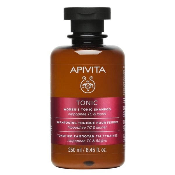 Apivita Shampoo Women's Tonic Σαμπουάν Γυναικείας Τριχόπτωσης Hippophae TC & Δάφνη 250ml