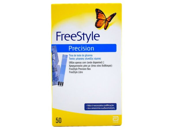 Abbott FreeStyle Precision Ταινίες Μέτρησης Σακχάρου 50τμχ