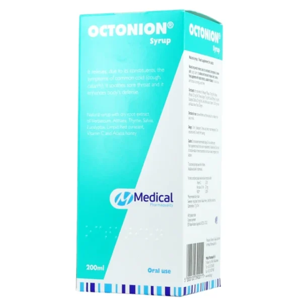Medical PQ Octonion Σιρόπι για Ξηρό Βήχα Μέντα 200ml