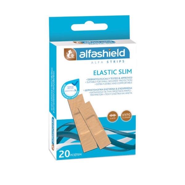 Alfashield Αυτοκόλλητα Επιθέματα Elastic Slim / 2 μεγέθη / 20τμχ