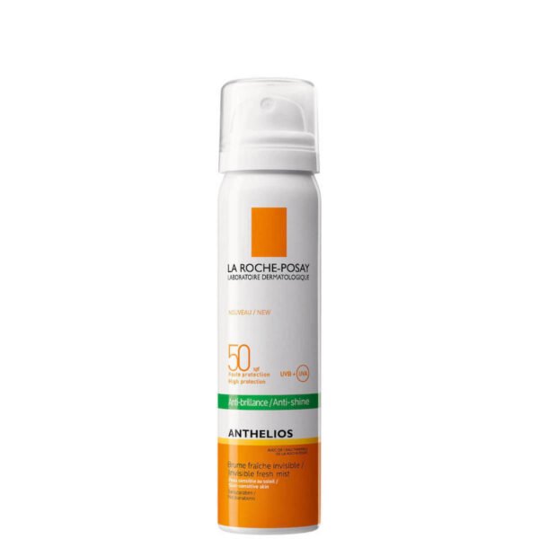 La Roche Posay Anthelios Anti Brillance Ultra Αδιάβροχο Αντηλιακό Mist Προσώπου SPF50 75ml