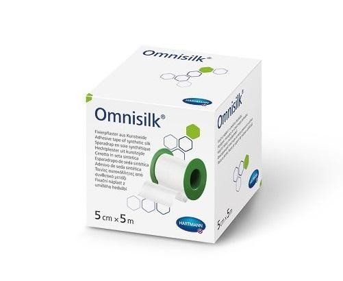 Hartmann Omnisilk Ταινία Στερέωσης Από Συνθετικό Μετάξι 5cm x 5m  1 Τεμάχιο