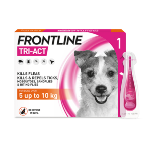 Frontline Tri-Act από 5 έως 10 kg – Κατά των ψύλλων 1 πιπέτα
