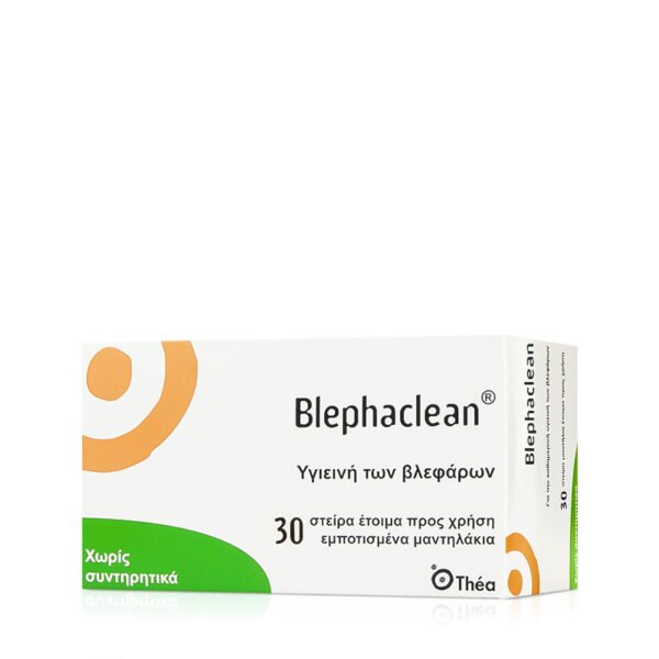 Thea Pharma Hellas Blephaclean Οφθαλμικά Επιθέματα σε Λευκό χρώμα 30τμχ
