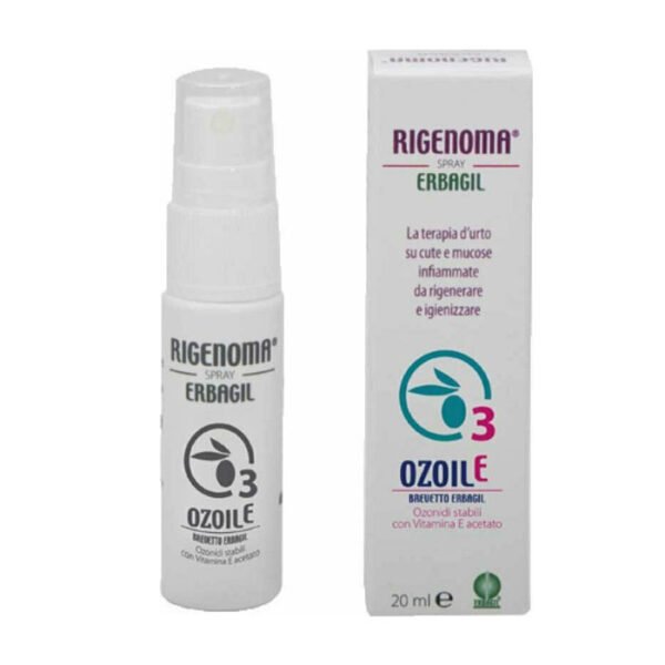 Erbagil Rigenoma Spray με αντιφλεγμονώδη και αντιβακτηριακή δράση 20ml