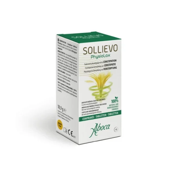 Aboca Sollievo Physiolax Θεραπεία κατά της δυσκοιλιότητας 27 ταμπλέτες