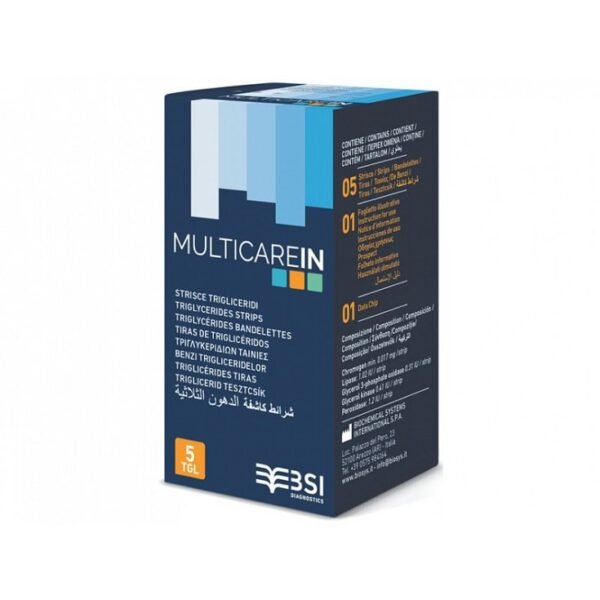 Ταινίες τριγλυκεριδίων Multicare In 5 ταινίες