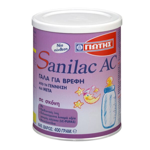 Sanliac AC Βρεφικό Γάλα για Κολικούς 400gr