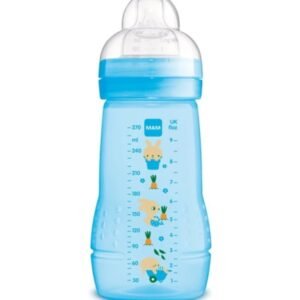 Mam Easy Active Baby Bottle 2m+ Μπιμπερό Μπλε Λαγουδάκι 270ml
