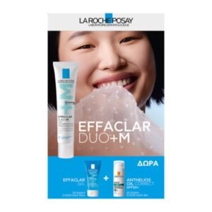 La Roche Posay Promo with Effaclar Duo+M, 40ml & Effaclar Gel, 50ml & Anthelios Oil Correct Spf50+, 3ml