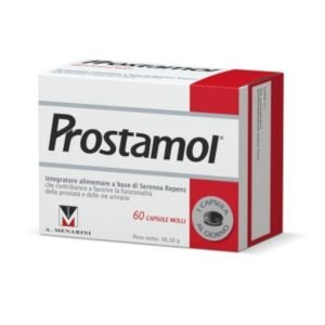 Menarini Prostamol Συμπλήρωμα Διατροφής για τον Προστάτη, 60 κάψουλες