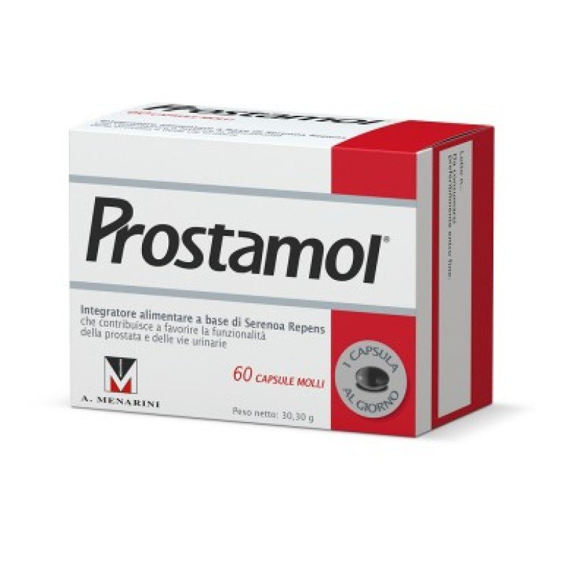 Menarini Prostamol Συμπλήρωμα Διατροφής για τον Προστάτη, 60 κάψουλες