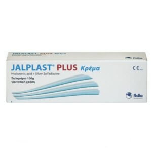 Jalplast Plus Κρέμα με Ισχυρή Αντιμικροβιακή Δράση Αντιμετώπιση Εγκαυμάτων, 100gr
