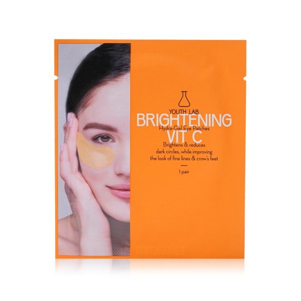Youth Lab. Brightening Vit-C Hydra-Gel Μάσκα Ματιών για Λάμψη 2τμχ