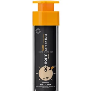 Frezyderm Ac-Norm Sun Screen Fluid Tinted SPF 50+,Aντηλιακή Προσώπου με Χρώμα για Ακνεϊκά Δέρματα 50ml