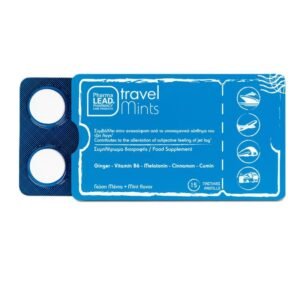 Pharmalead Travel Mints Food Supplement with Melatonin 15 Παστίλιες