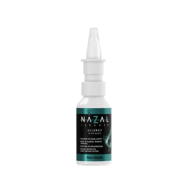 Frezyderm Nazal Cleaner Allergy, Καθαρίζει τη Ρινική Κοιλότητα και Ανακουφίζει από τα Συμπτώματα Αλλεργικής Ρινίτιδας 30ml