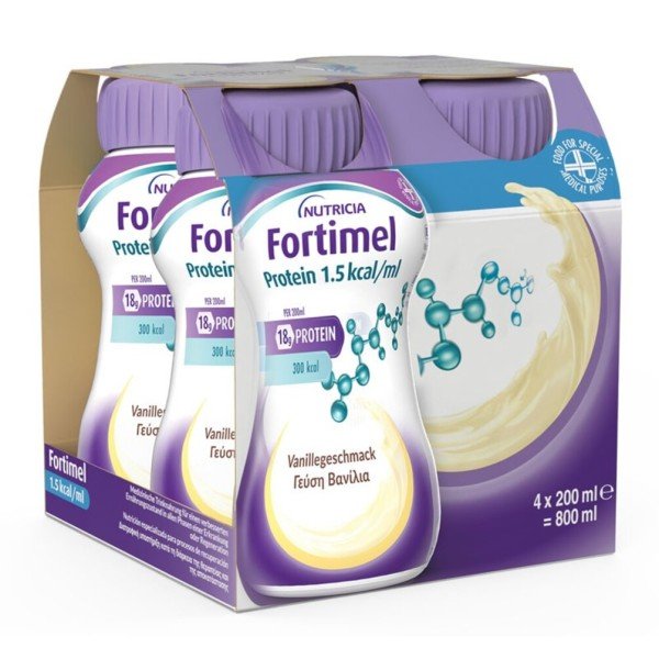 Nutricia Fortimel Extra (Γεύση Βανίλια) 4x200ml