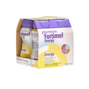 Nutricia Fortimel 1.5Kcal (Energy) Βανίλια Θρεπτικό & Υψηλής Ενέργειας Συμπλήρωμα Διατροφής, 4 x 200 ml