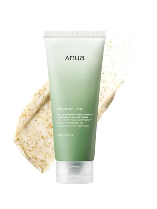 Anua Heartleaf Quercetinol Pore Deep Cleansing Foam 150ml – Αφρός για καθημερινό βαθύ καθαρισμό