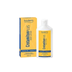 Boderm Crotamiton Plus Lotion, Γαλάκτωμα Σώματος Άμεσης Απορρόφησης με Ήπιους Αντισηπτικούς Παράγοντες 200ml