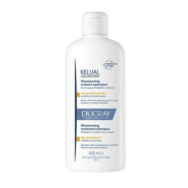 Ducray Kelual Squanorm Dry Dandruff Shampoo, 400ml