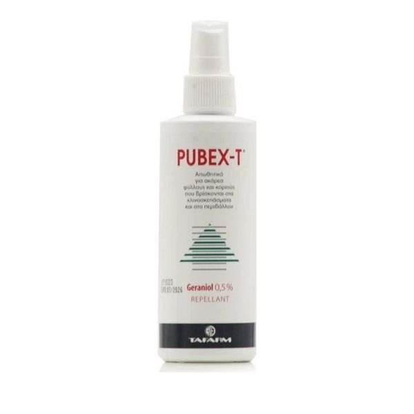 Pubex-T Απωθητικό Σπρέι για Ακάρεα, Ψύλλους και Κοριούς 200ml
