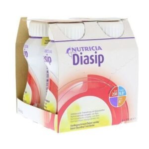 Nutricia Diasip με Γεύση Βανίλια, 4x200ml