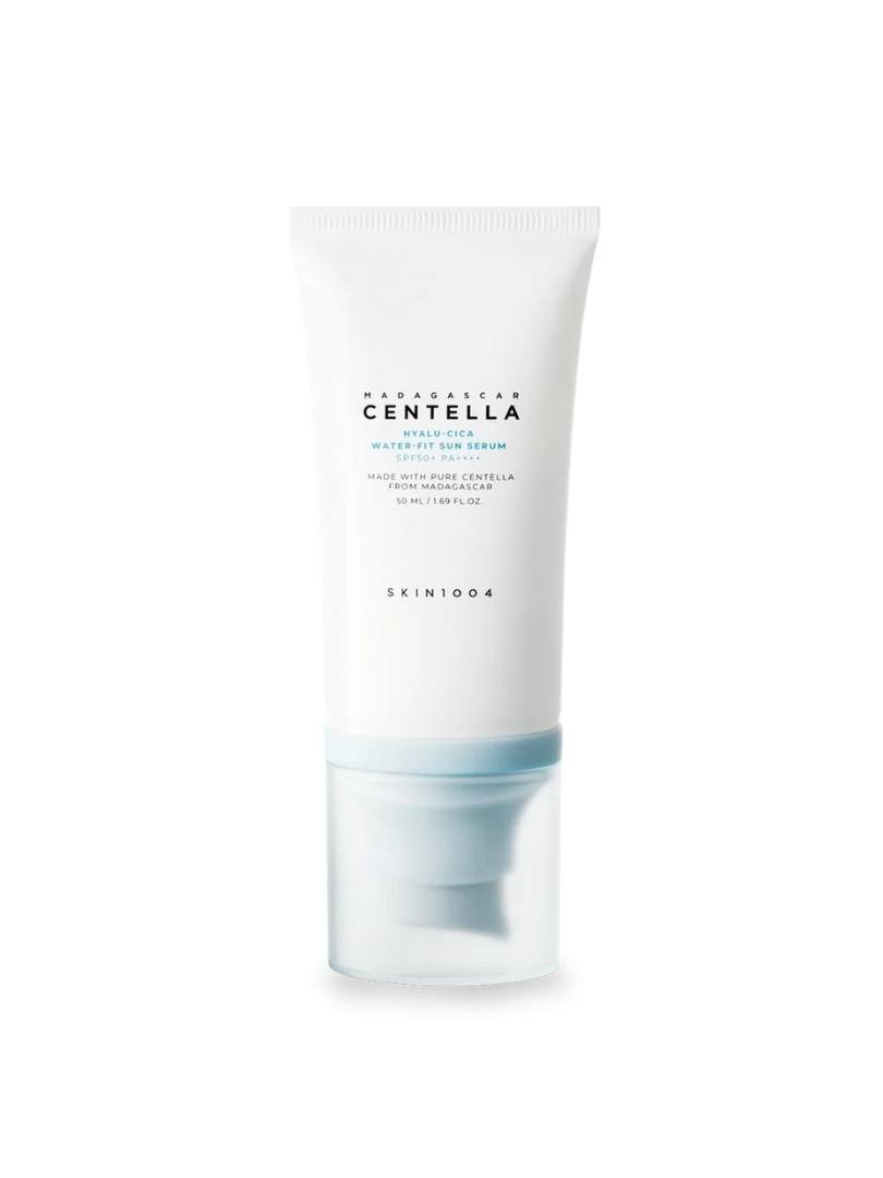 Skin1004 Madagascar Centella Hyalu-Cica Water-Fit Sun Serum SPF50+ PA++++ – Αντιηλιακό με υαλουρονικό κ σεντελα ασιάτικα