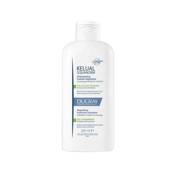 Ducray Kelual Squanorm Oily Dandruff Shampoo, 200ml